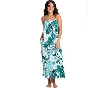 💙Lilac London Tropical Print Dress